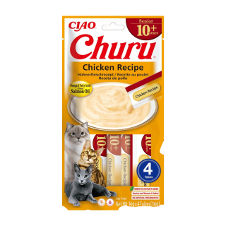 Churu Cat Senior 10+ Chicken Recipe 4x14g