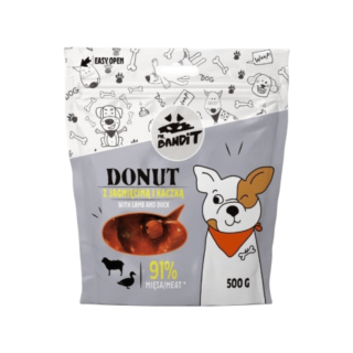 VetExpert Mr.Bandit poch. DONUT jehněčí s kachnou 500g
