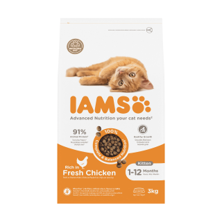 Iams Cat Kitten Chicken 3kg