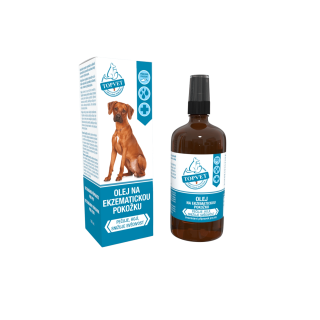 Olej na ekzematickou pokožku pro psy TOPVET 100ml