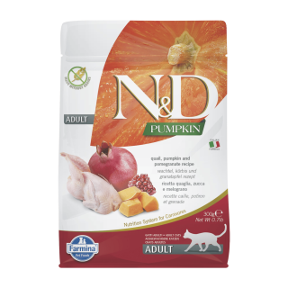 N&D Pumpkin CAT Quail & Pomegranate 300g