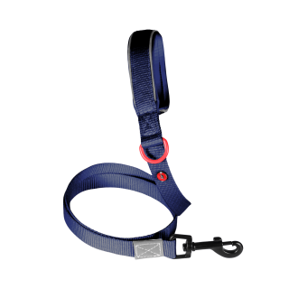Vodítko pes PREMIUM nylon 20mm/1,2m tm.modrá Zolux