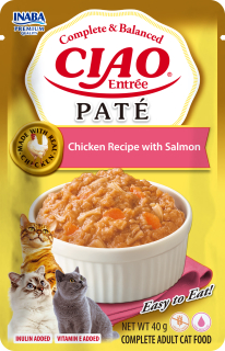 Churu Cat Entrée Paté Chicken Recipe with Salmon 40g