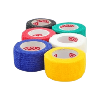 Obinadlo elast. CoPoly 2,5cm x 4,5m MIX 24ks