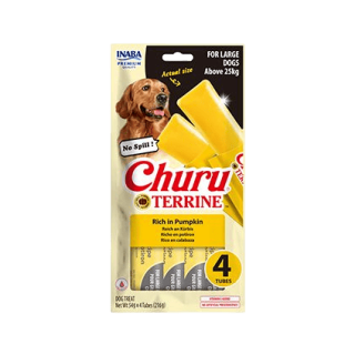 Churu Dog Terrine dýně plemena L 4x54g