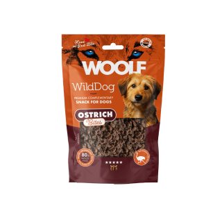 WOOLF WildDog poch. Bites Soft Ostrich 100g