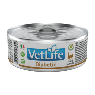 Vet Life Natural Cat konz. Diabetic 85g