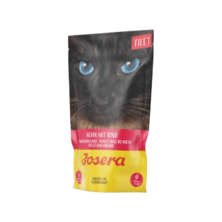 Josera Cat Super Premium Filet kaps. chick.& beef 70g