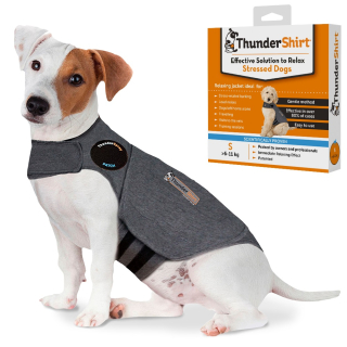 Vesta zklidňující ThunderShirt pro psy šedá S