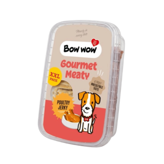 Bow wow poch. Drůbeží plátky XXL pack 250g