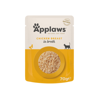 Applaws Cat kapsa Adult Broth kuřecí prsa 70g
