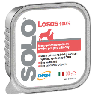 SOLO Salmone 100% (losos) vanička 300g