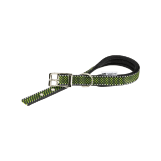 Obojek reflexní DAYTONA DELUXE C20/43 zelené  FP