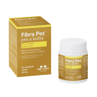 Fibra Pet pro psy a kočky 50tbl