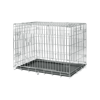 Klec do auta pro psy kovová L 93x69x62cm TR