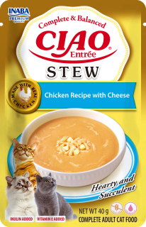 Churu Cat Entrée Stew Chicken Recipe with Cheese 40g