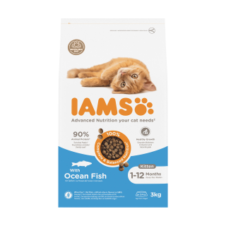Iams Cat Kitten Ocean Fish 3kg
