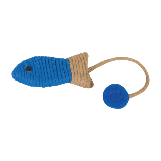 Hračka kočka GRIBOUILLE Ryba modrá Zolux