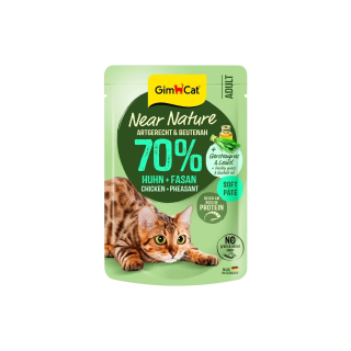 GimCat Near Nature kapsa kuře&bažant 85g