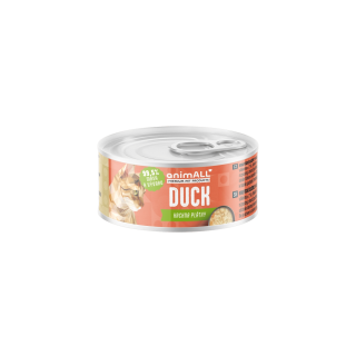 animALL konzerva kočka Kachna plátky 80g