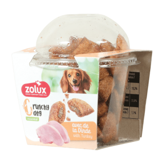 Pochoutka pes CRUNCHY Krůta 75g Zolux