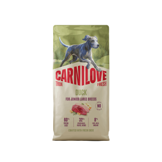 Carnilove Dog True Fresh Dry Duck Junior LB 12kg
