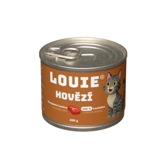 Louie Cat konz. Hovězí s prebiotiky 200g