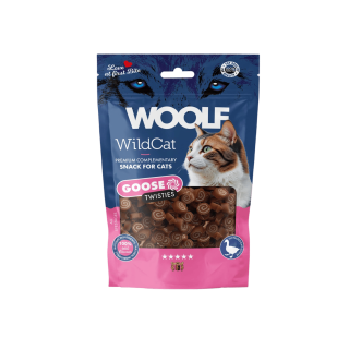 WOOLF WildCat Twisties Snack Goose 50g