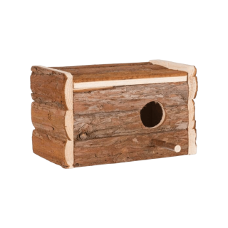 Budka hnízdící pro andulky 21x13x12cm přírodní TR