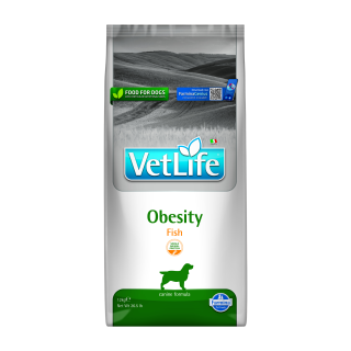Vet Life Natural DOG Obesity Fish 12kg