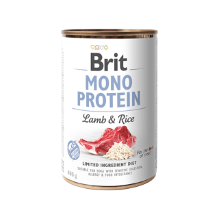 Brit Dog konz Mono Protein Lamb & Brown Rice 400g