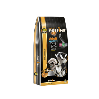 Puffins Dog Adult Sensitive Lamb 1kg