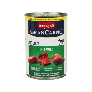Animonda pes GRANCARNO konz. ADULT zvěřina 400g