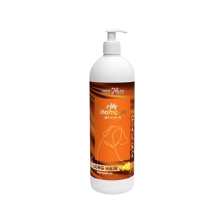 Šampon Aiko pro dlouhosrsté psy s norkovým olejem 1l