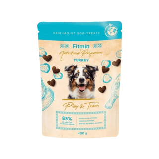 Pochoutka Fitmin NP Play and Train Turkey 400g