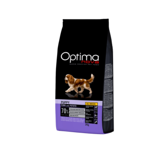 Optima Nova Dog Puppy Mini Pork&Rice 2kg