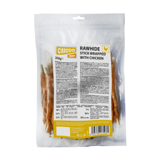 CARODO Dog poch. Kuřecí maso na bůvolí kůži 250g
