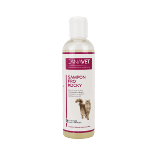 Šampon pro kočky CANAVET s antipar. přísadou 250ml