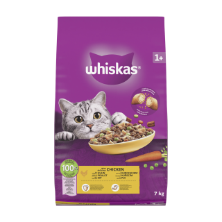 Whiskas Dry s kuřecím masem 7kg
