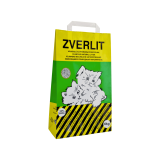 ZVERLIT Podestýlka zelená,hrubá, kočka 6kg
