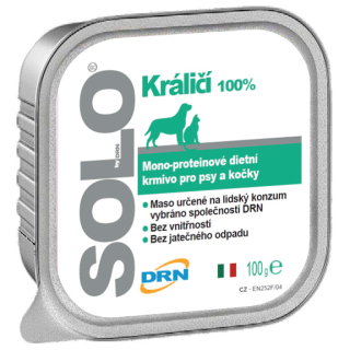 SOLO Coniglio 100% (králík) vanička 100g