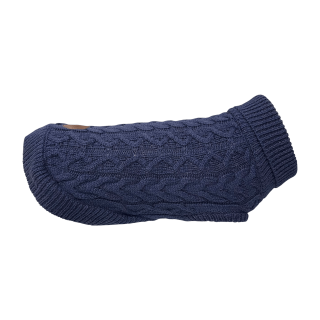 Obleček svetr rolák pro psy ŽAKÁROVÝ 35cm modrá Zolux