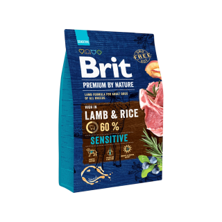 Brit Premium Dog by Nature Sensitive Lamb 3kg