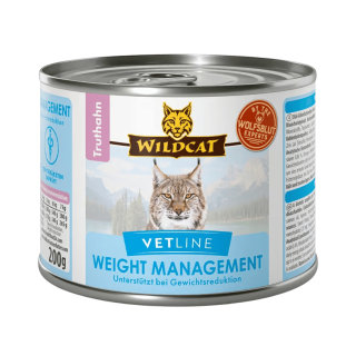 Wildcat VetLine Weight Management Turkey konz. 200g