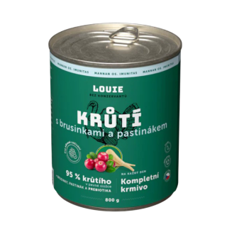 Louie Dog konz. Krůtí s brus.pastinák,prebiotiky 800g
