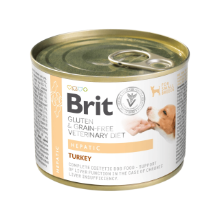 Brit VD Dog GF konz Hepatic 200g