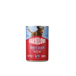 Carnilove Dog Can paté Turkey&Salmon 400g