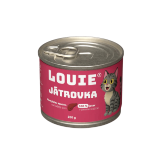 Louie Cat konz. Játrovka s prebiotiky 200g