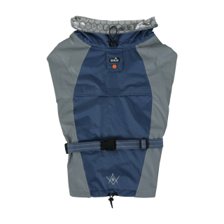Obleček voděodolný pro psy BIVOUAK modrá 55cm Zolux