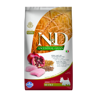 N&D LG DOG Adult Mini Chicken & Pomegranate 2,5kg